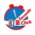 2 seconds to click logo